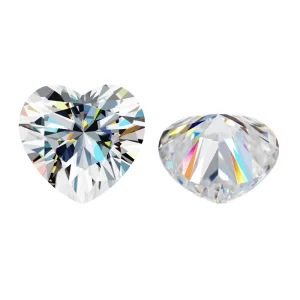 MW Moissanite 10 Heart