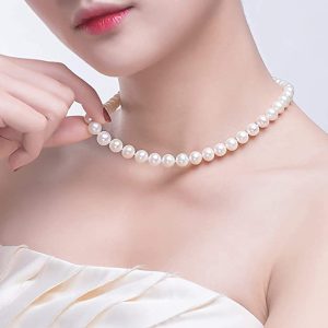 Jewellery Clavicle Chain Simulated Pearl Necklace Bridal Jewelroy Women's Necklace
