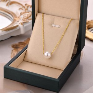 GoldMix Simple & Elegant Pearl Pendant