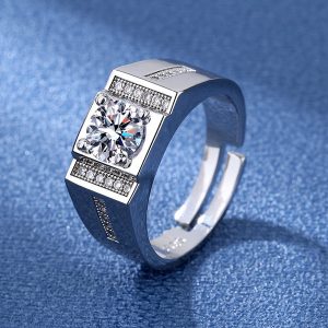 American Diamond  Personality  Men's Ring