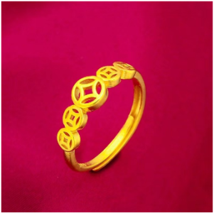 Adjustable Opening Goldmix Ring